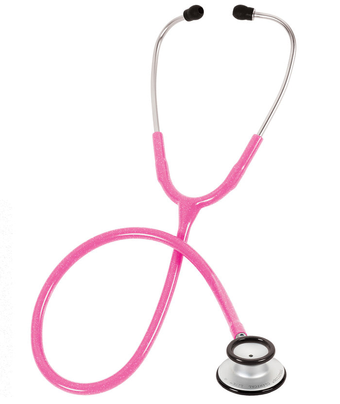 Clinical Lite™ Stethoscope Stethoscopes Prestige Hot Pink Sparkle