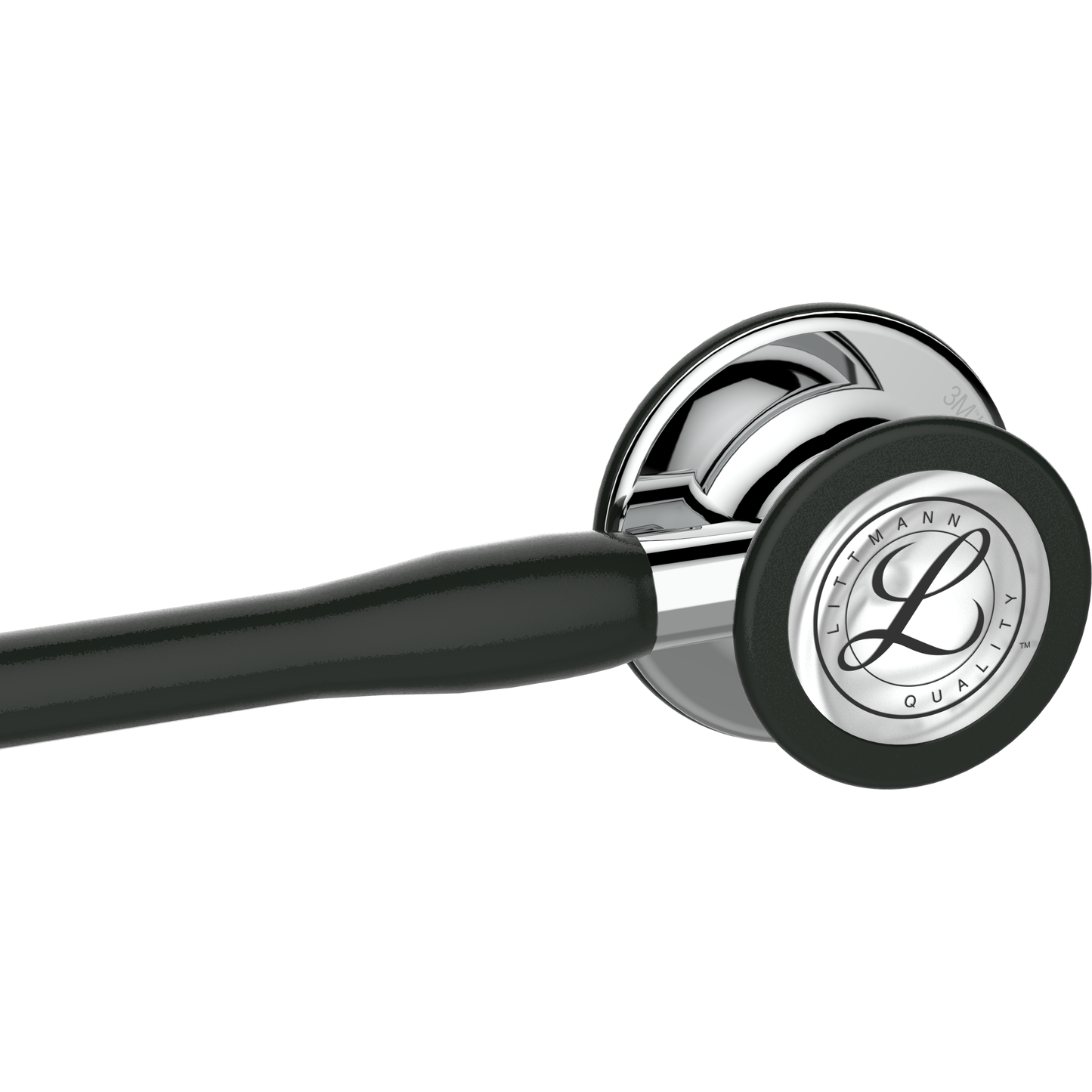 Littmann Cardiology IV Diagnostic Stethoscope: Black & Mirror-Finish 6177 - Over Engraved Stethoscopes 3M Littmann   