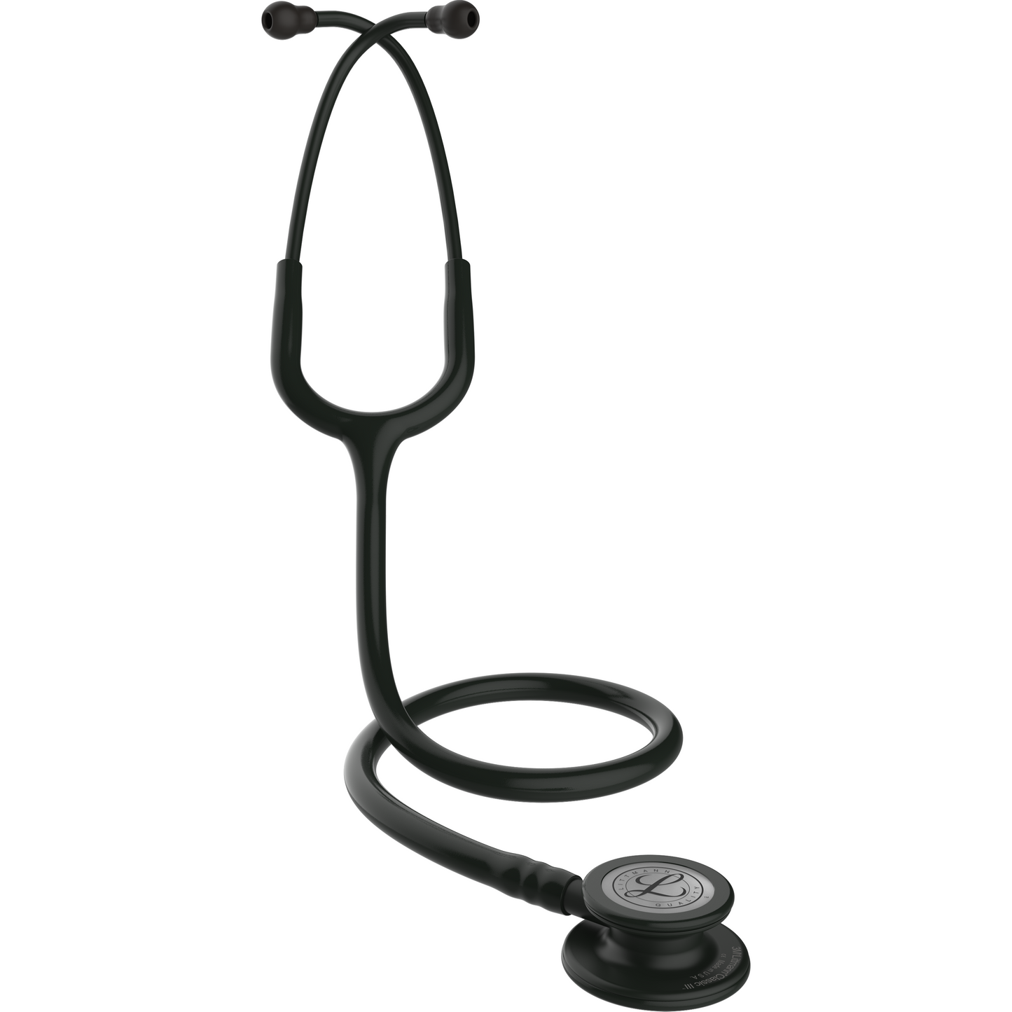Littmann Classic III Monitoring Stethoscope: All Black 5803 - Over Engraved Stethoscopes 3M Littmann