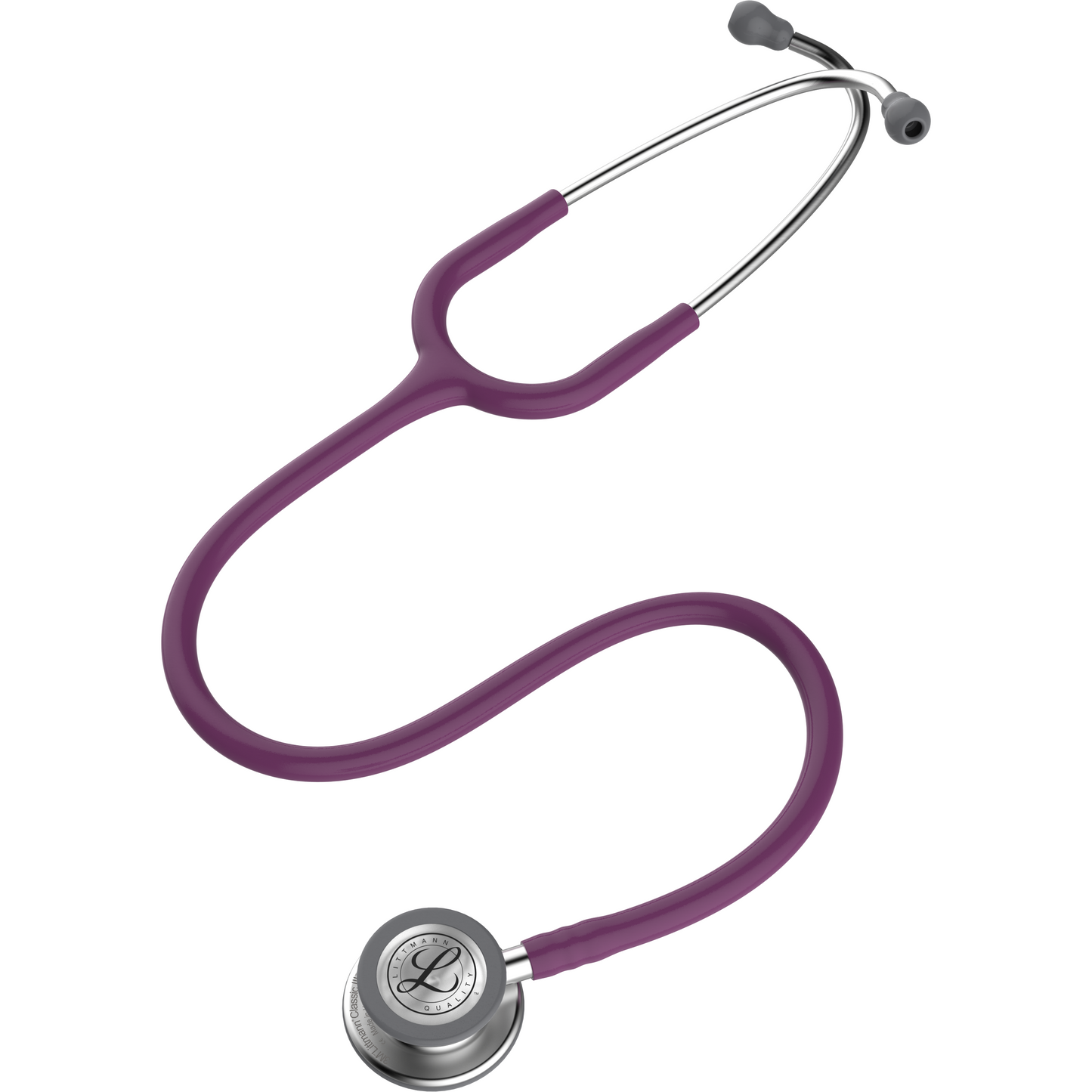 Littmann Classic III Monitoring Stethoscope: Plum 5831 - Over Engraved Stethoscopes 3M Littmann