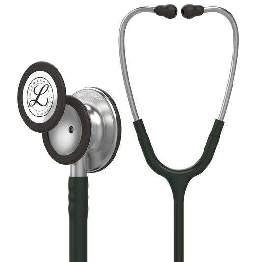 Littmann Classic III Monitoring Stethoscope: Black 5620 - Over Engraved Stethoscopes 3M Littmann   