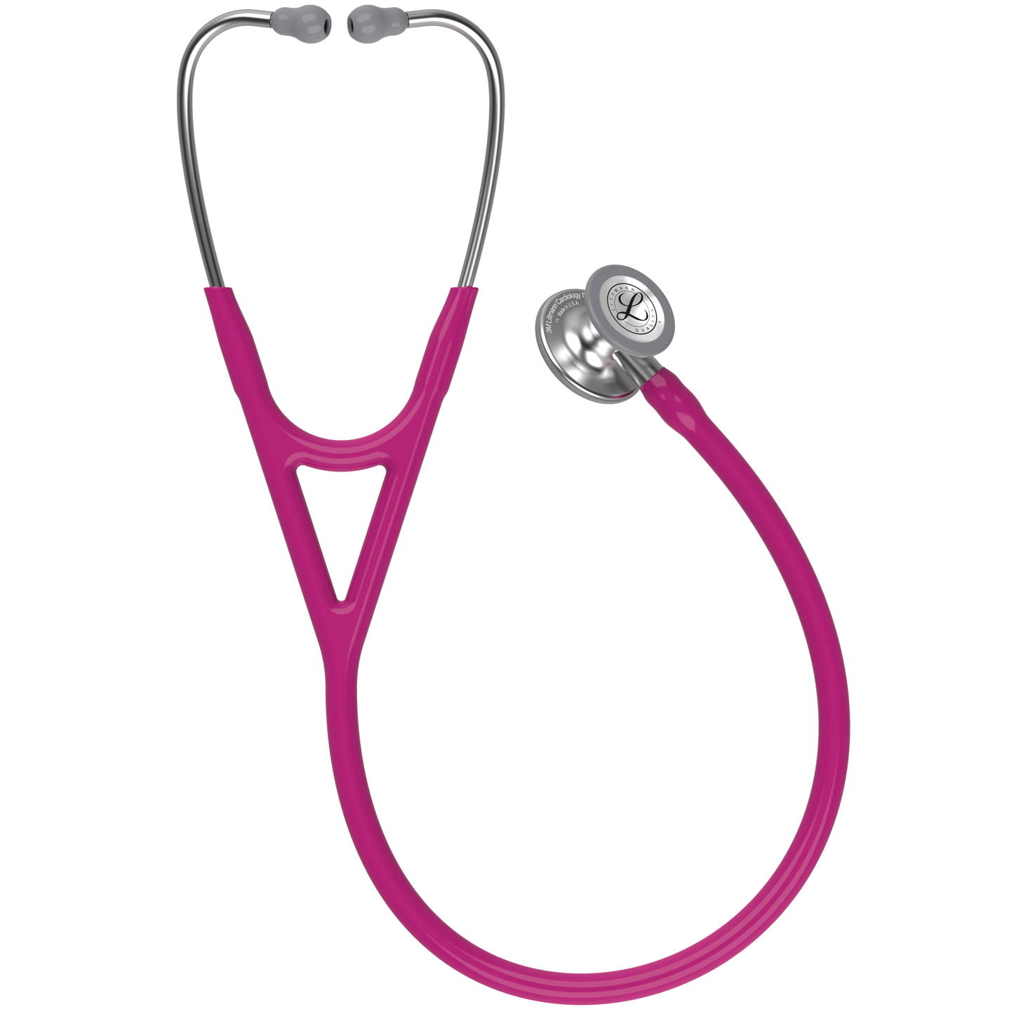 Littmann Cardiology IV Diagnostic Stethoscope: Raspberry 6158 - Over Engraved Stethoscopes 3M Littmann