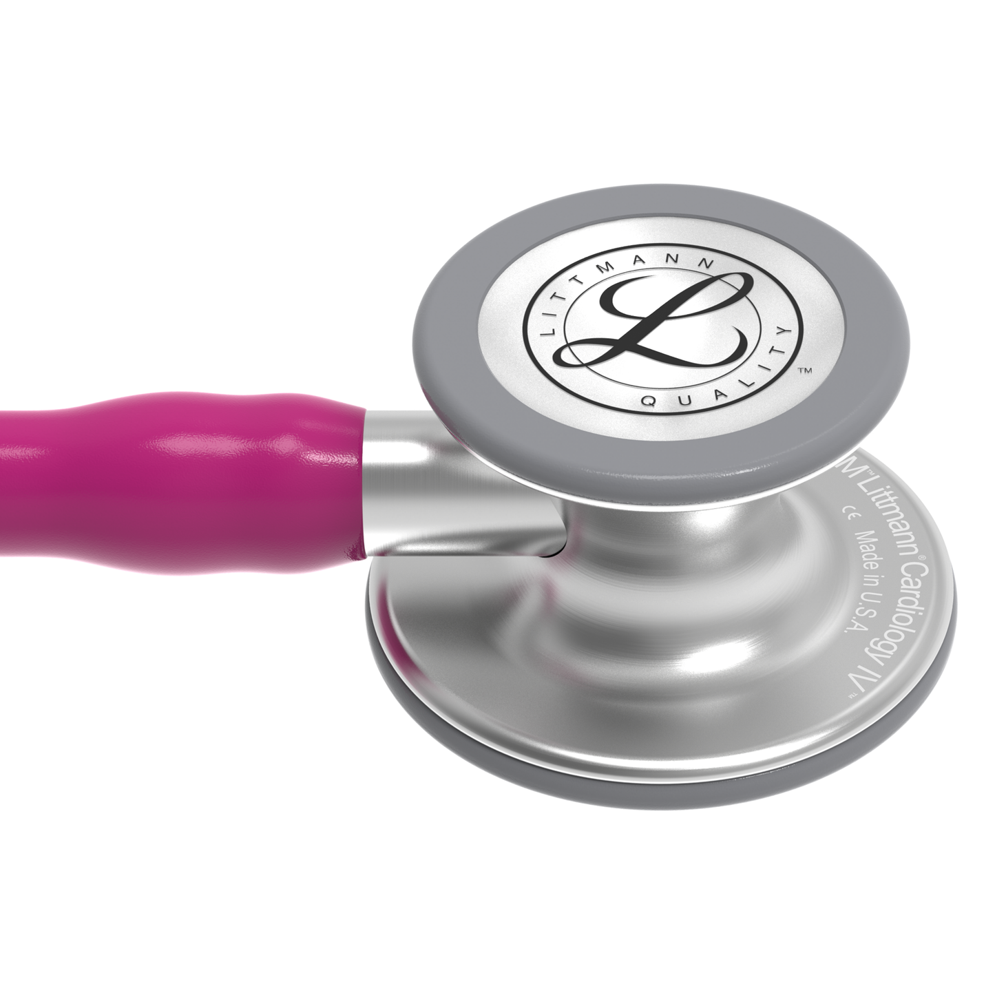 Littmann Cardiology IV Diagnostic Stethoscope: Raspberry 6158 - Over Engraved Stethoscopes 3M Littmann