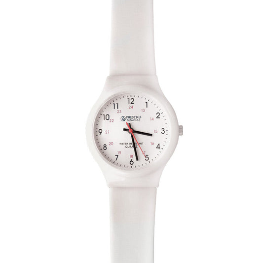 Student Scrub Watch White  Prestige