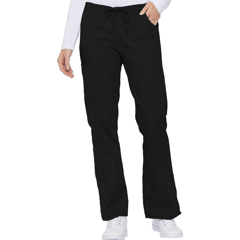 Cherokee Women's Workwear Flare Leg Drawstring Scrub Pant Cherokee