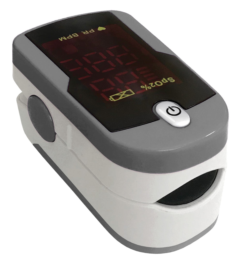 Fingertip Pulse Oximeter Diagnostics Prestige Grey