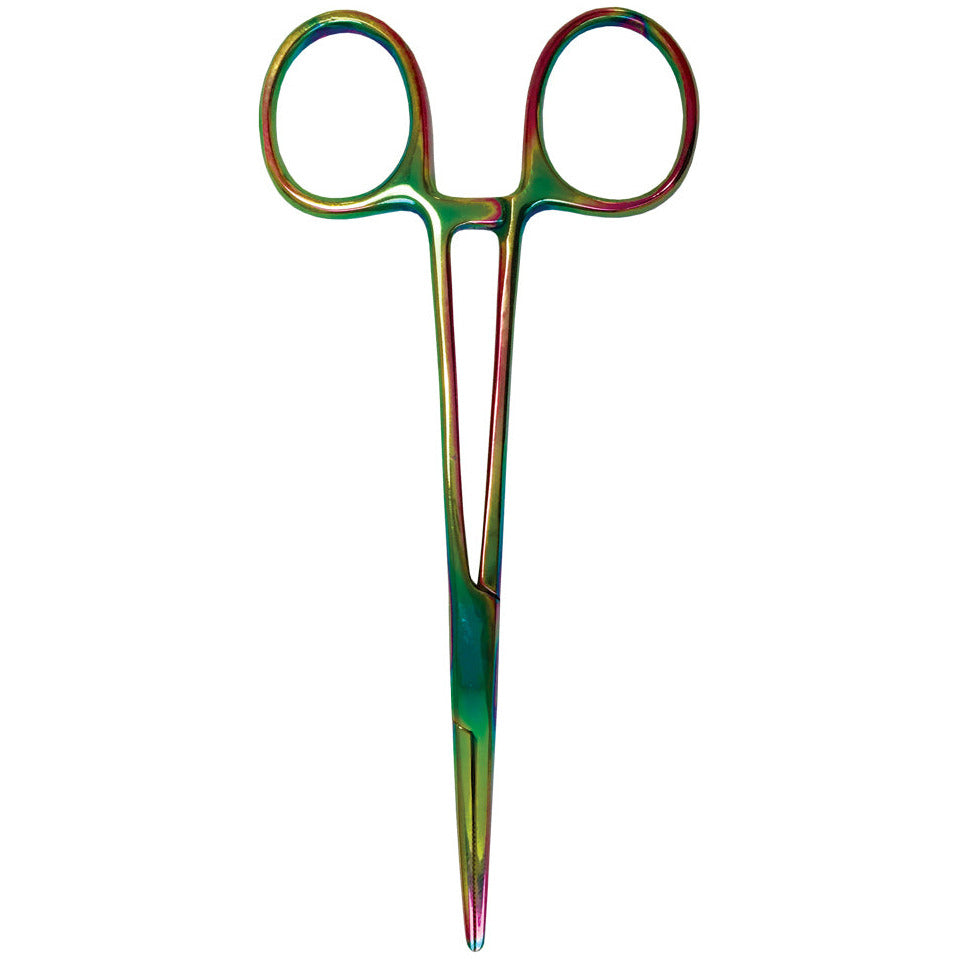 5.5" Kelly Forceps - Rainbow Finish Accessories Prestige