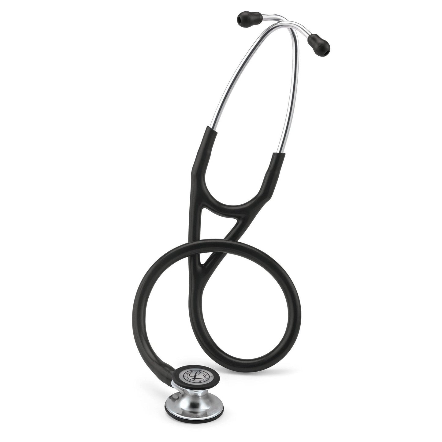 Littmann Cardiology IV Diagnostic Stethoscope: Black & Mirror-Finish 6177 - Over Engraved Stethoscopes 3M Littmann   