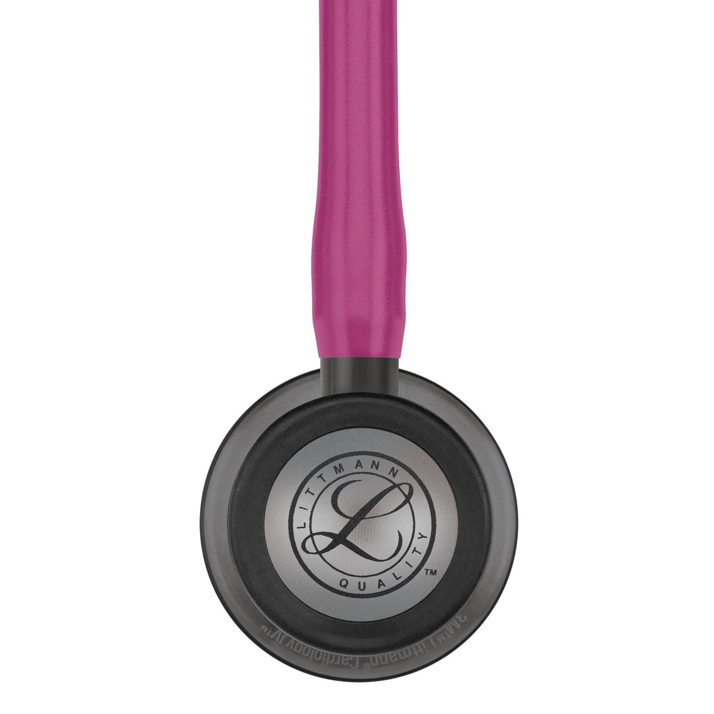 Littmann Cardiology IV Diagnostic Stethoscope: Raspberry & Smoke 6178 - Over Engraved Stethoscopes 3M Littmann   