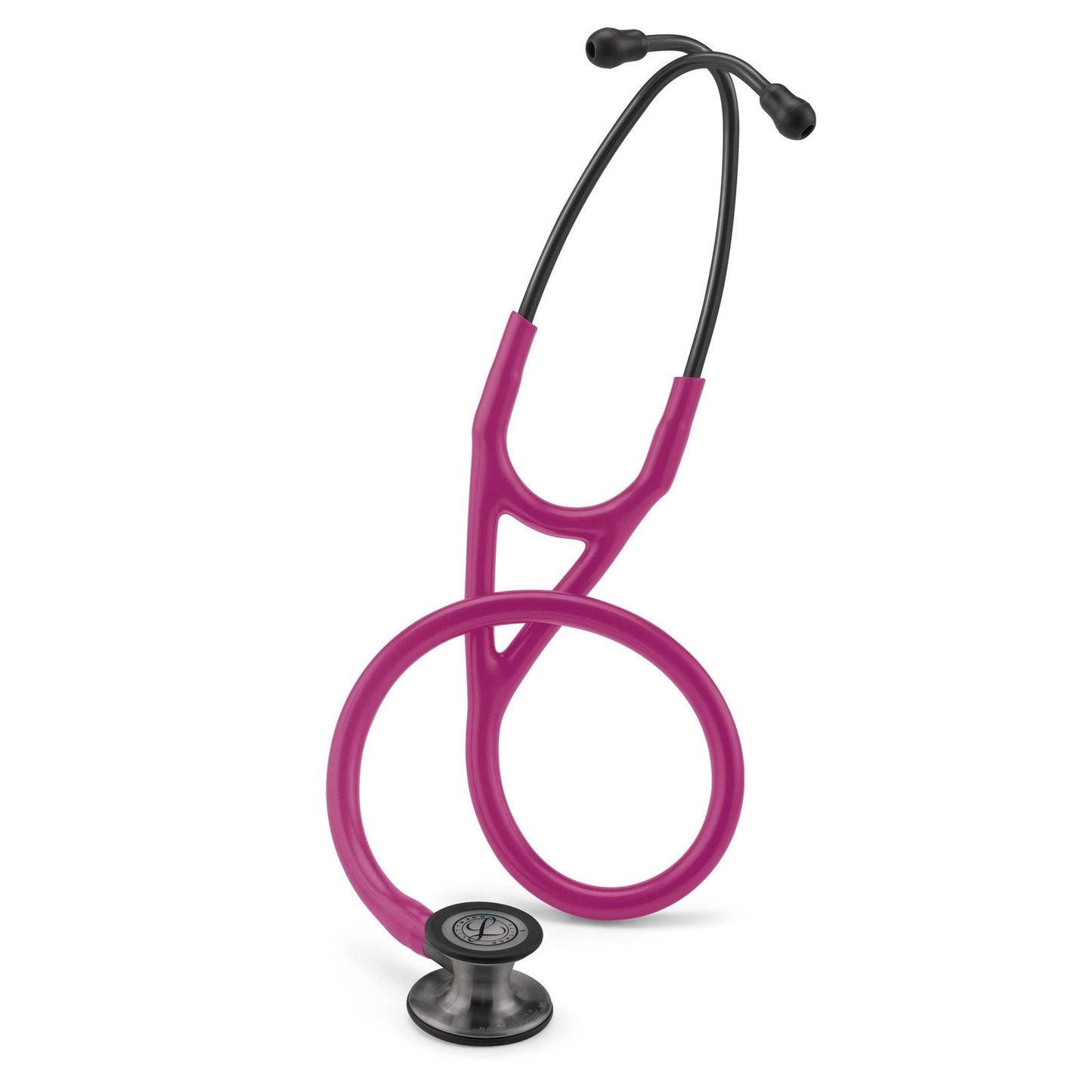 Littmann Cardiology IV Diagnostic Stethoscope: Raspberry & Smoke 6178 - Over Engraved Stethoscopes 3M Littmann   