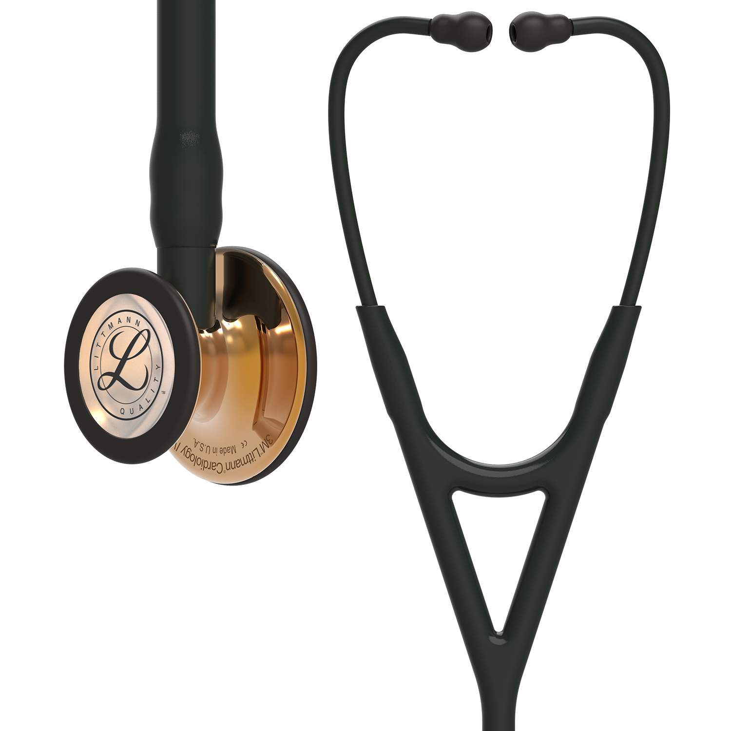 Littmann Cardiology IV Diagnostic Stethoscope: High Polished Copper & Littmann Cardiology IV Diagnostic Stethoscope: High Polished Copper &