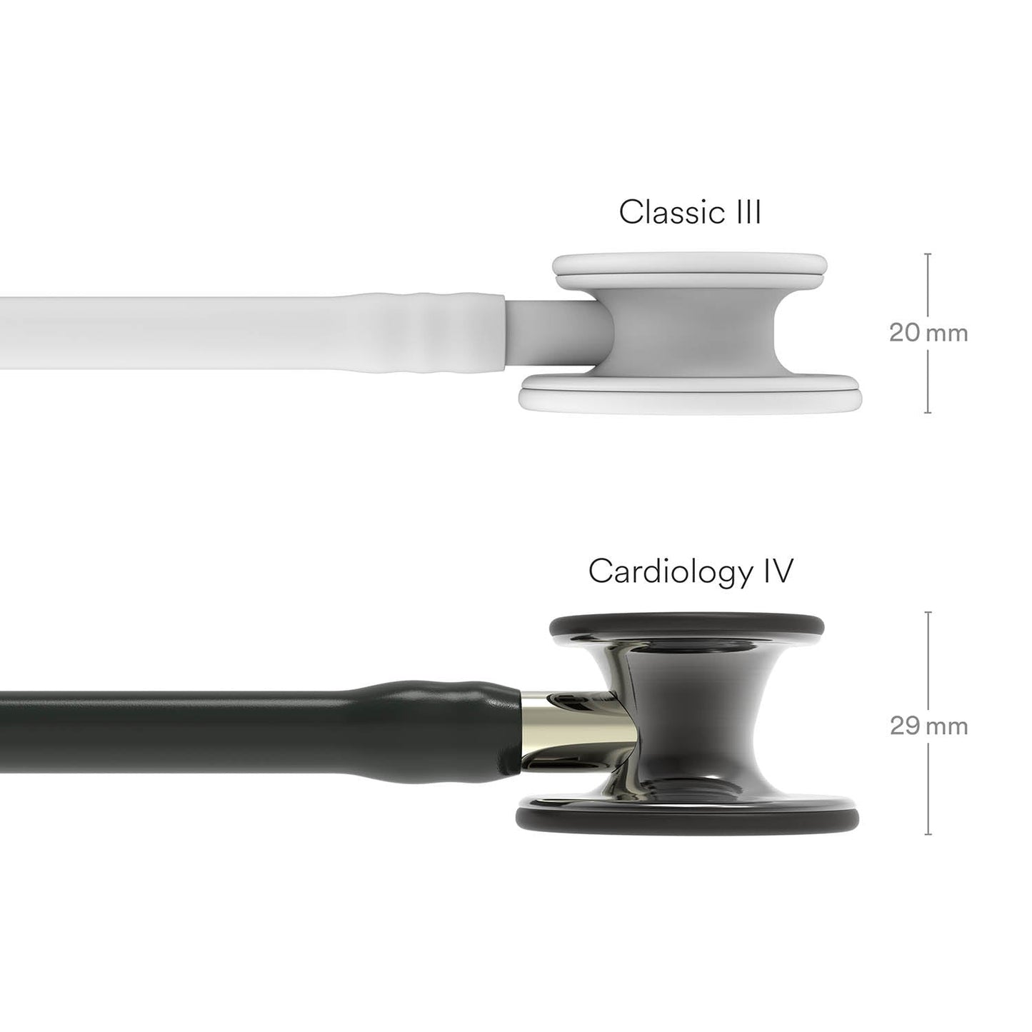 Littmann Cardiology IV Diagnostic Stethoscope: Polished Smoke & Black - Champagne Stem 6204- Over Engraved Stethoscopes Littmann Stethoscopes