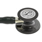 Littmann Cardiology IV Diagnostic Stethoscope: Polished Smoke & Black - Champagne Stem 6204- Over Engraved Stethoscopes 3M Littmann   