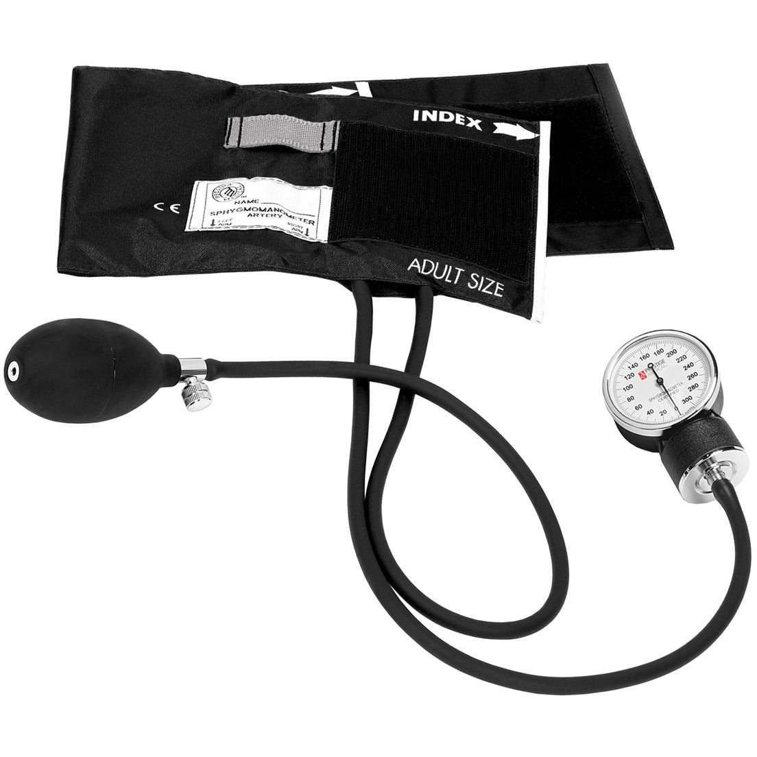 Standard Aneroid Sphygmomanometer Accessories Prestige Black