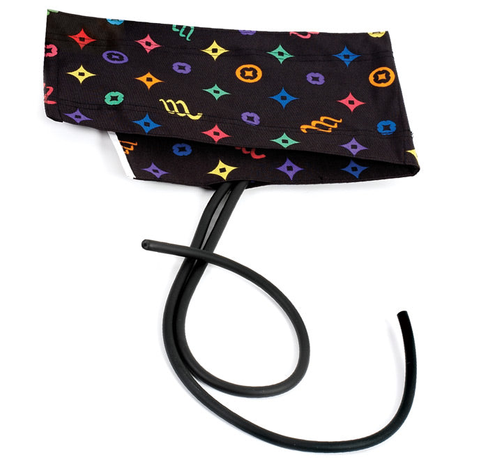 Prestige Nylon Cuff and Bladder Prestige Designer Colored Symbols Adult