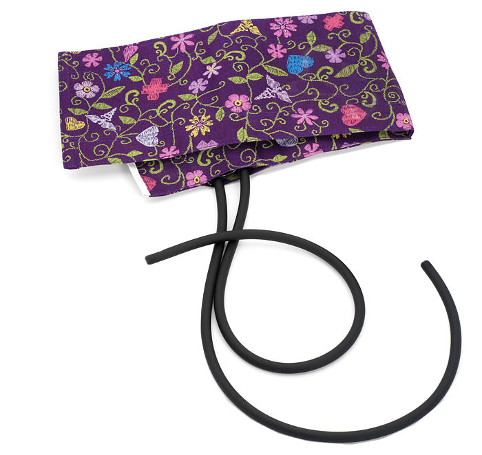 Prestige Nylon Cuff and Bladder Prestige Floral Stitch Orchid Adult