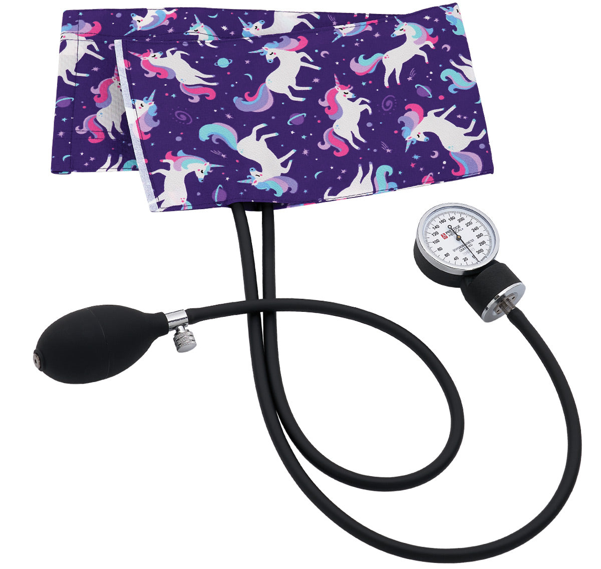 Premium Aneroid Sphygmomanometer Prestige Unicorns Violet
