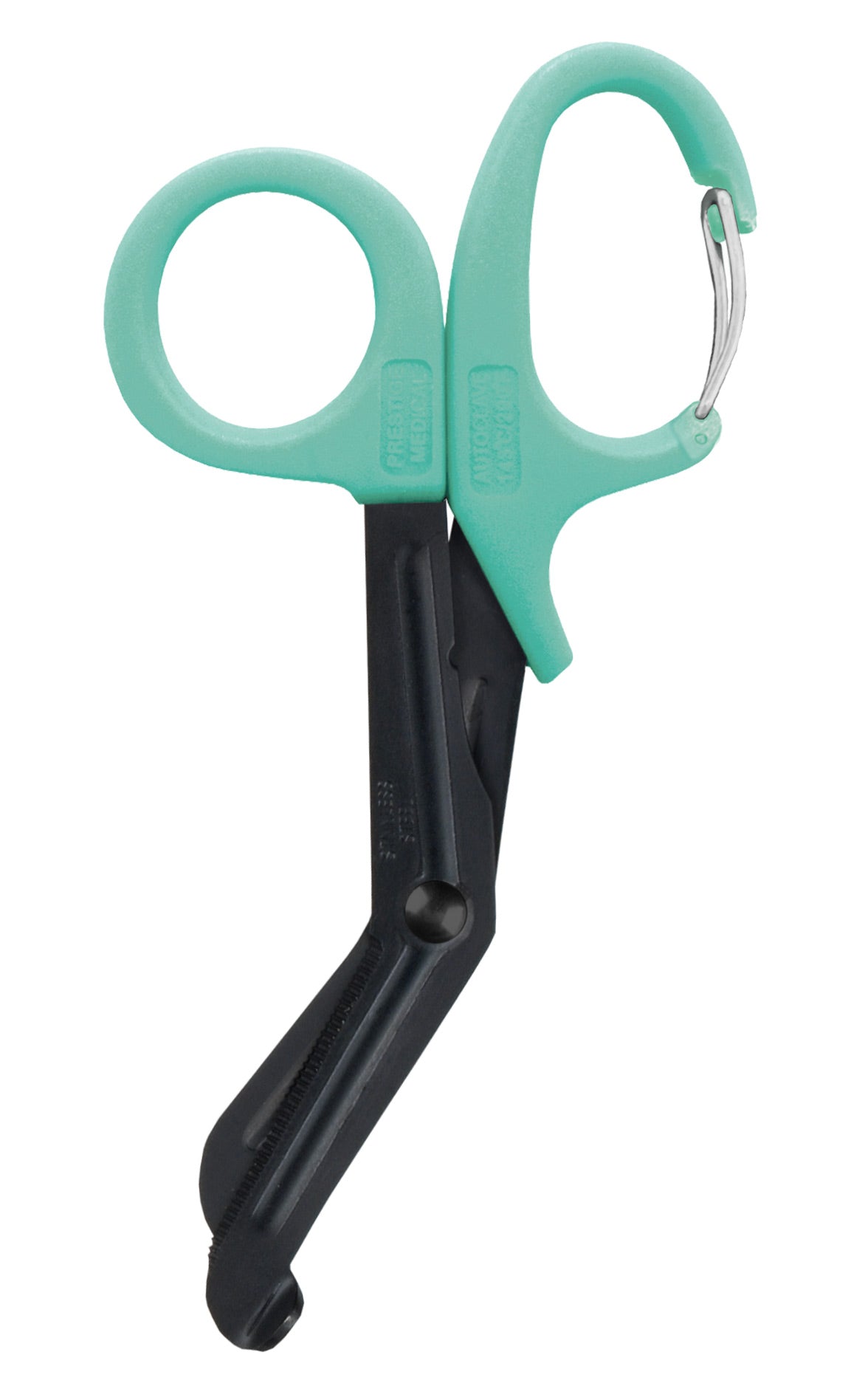 5.5" Clippable Utility Scissor - Stealth Finish Prestige Aqua Sea