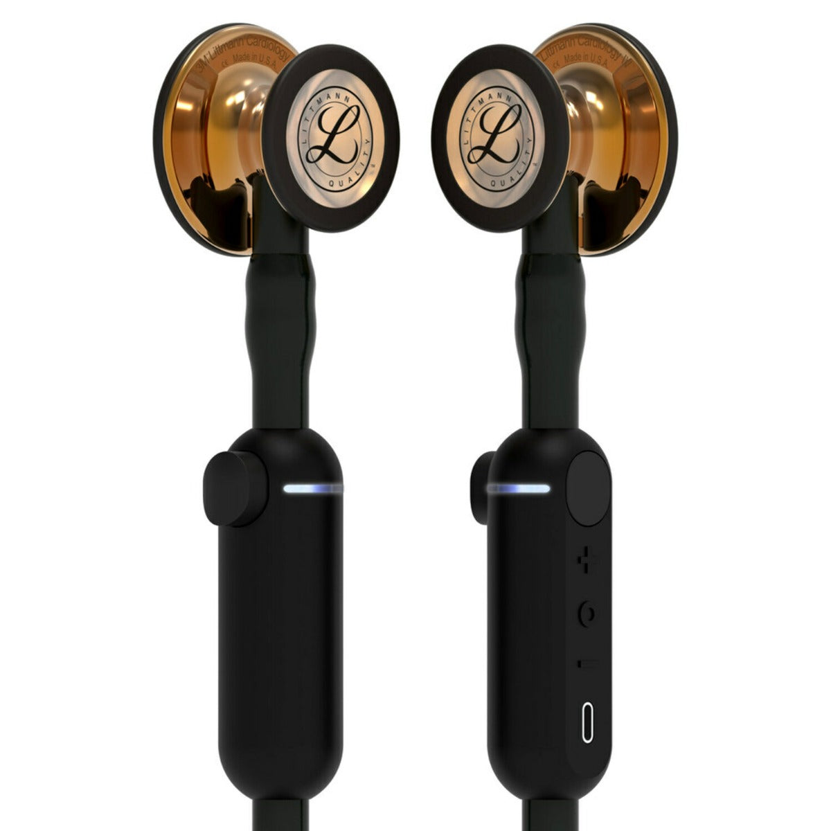 Littmann CORE Digital Stethoscope - 8870/B High Polish Copper & Black Over Engraved Stethoscopes Littmann Stethoscopes