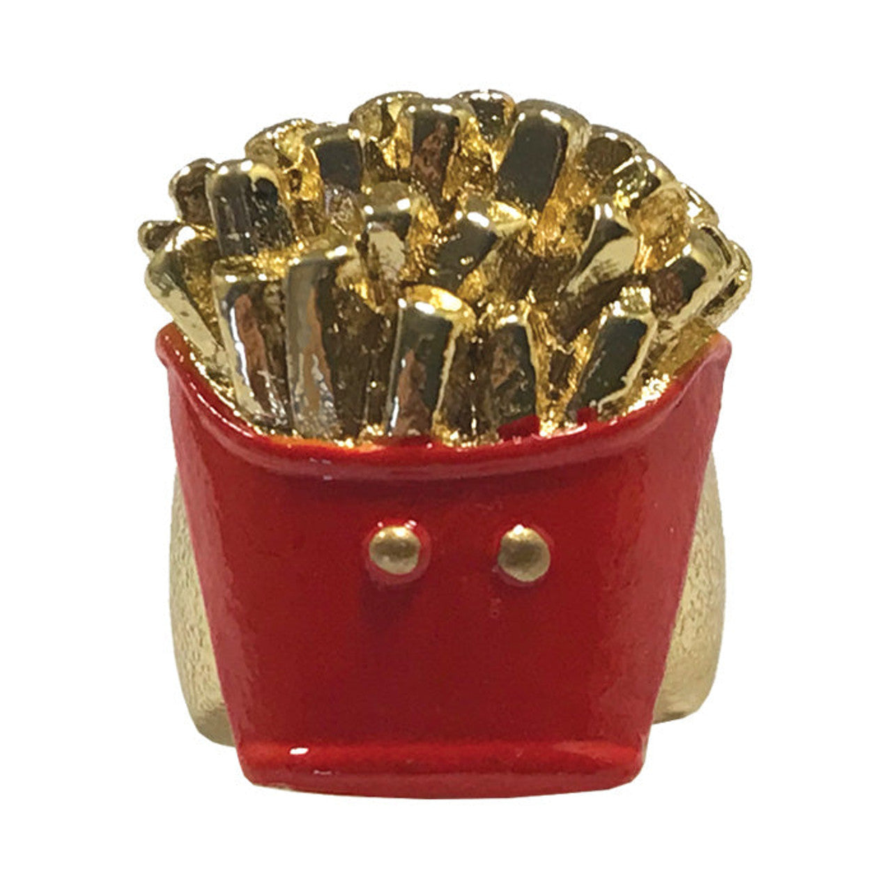 3D Stethoscope Jewelry - French Fries - Gold Accessories Prestige