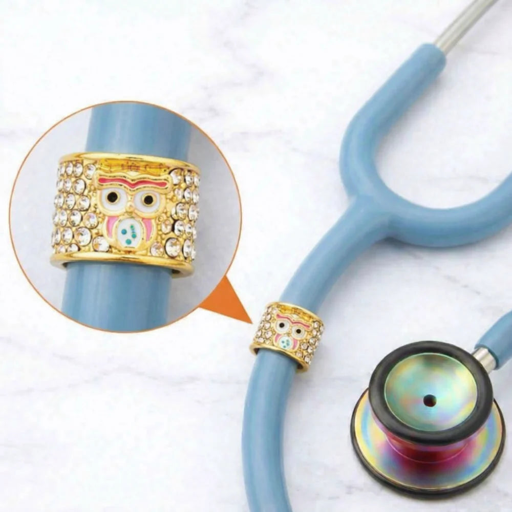 CharMED Crystal Stethoscope Charms Owl CHARMED