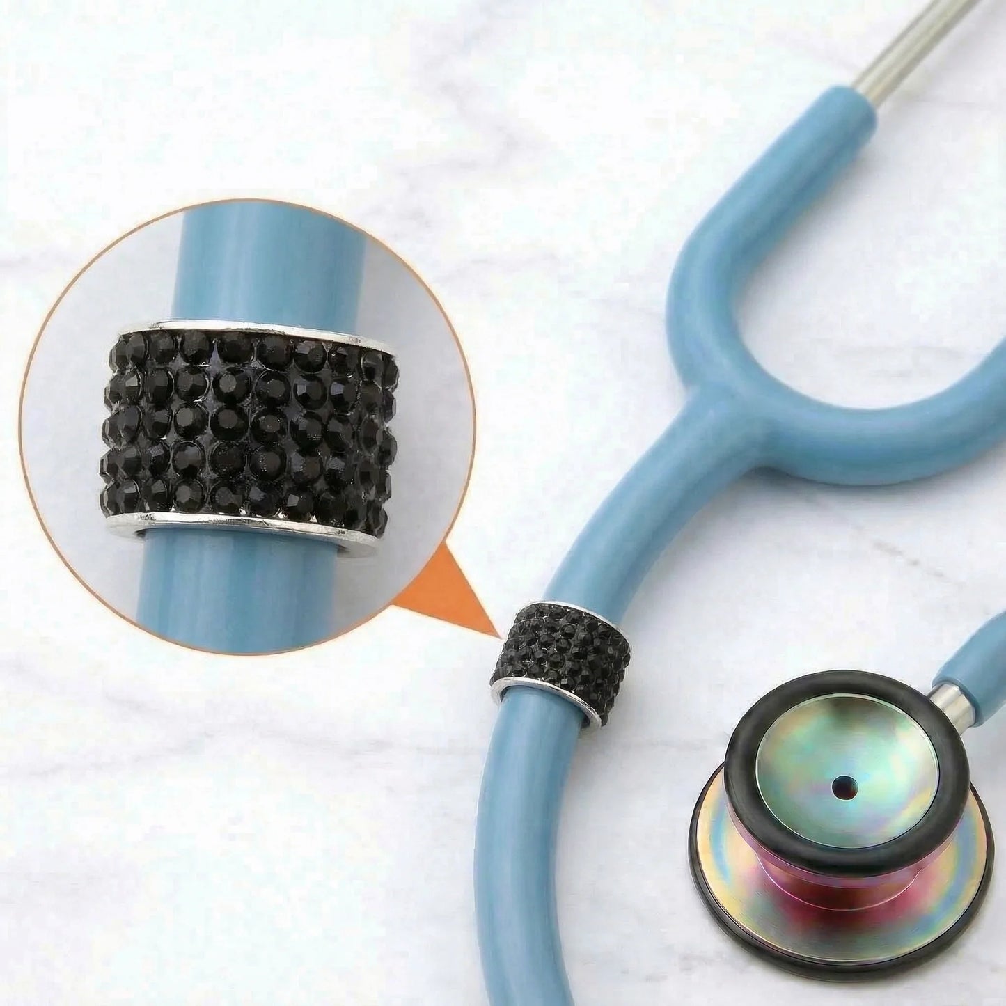 CharMED Crystal Stethoscope Charms Midnight Migration_Accessories CharMED