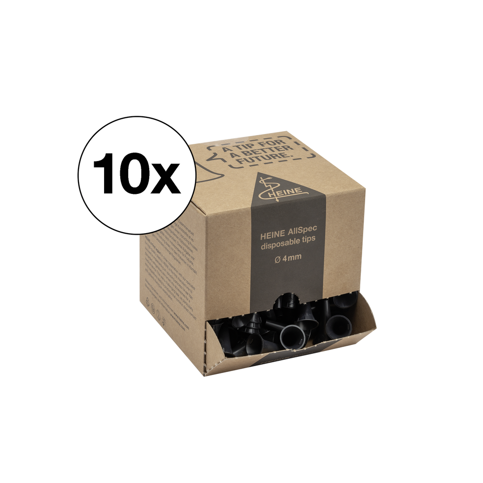 HEINE 4mm Adult Specula Tips - Pack of 250 Heine