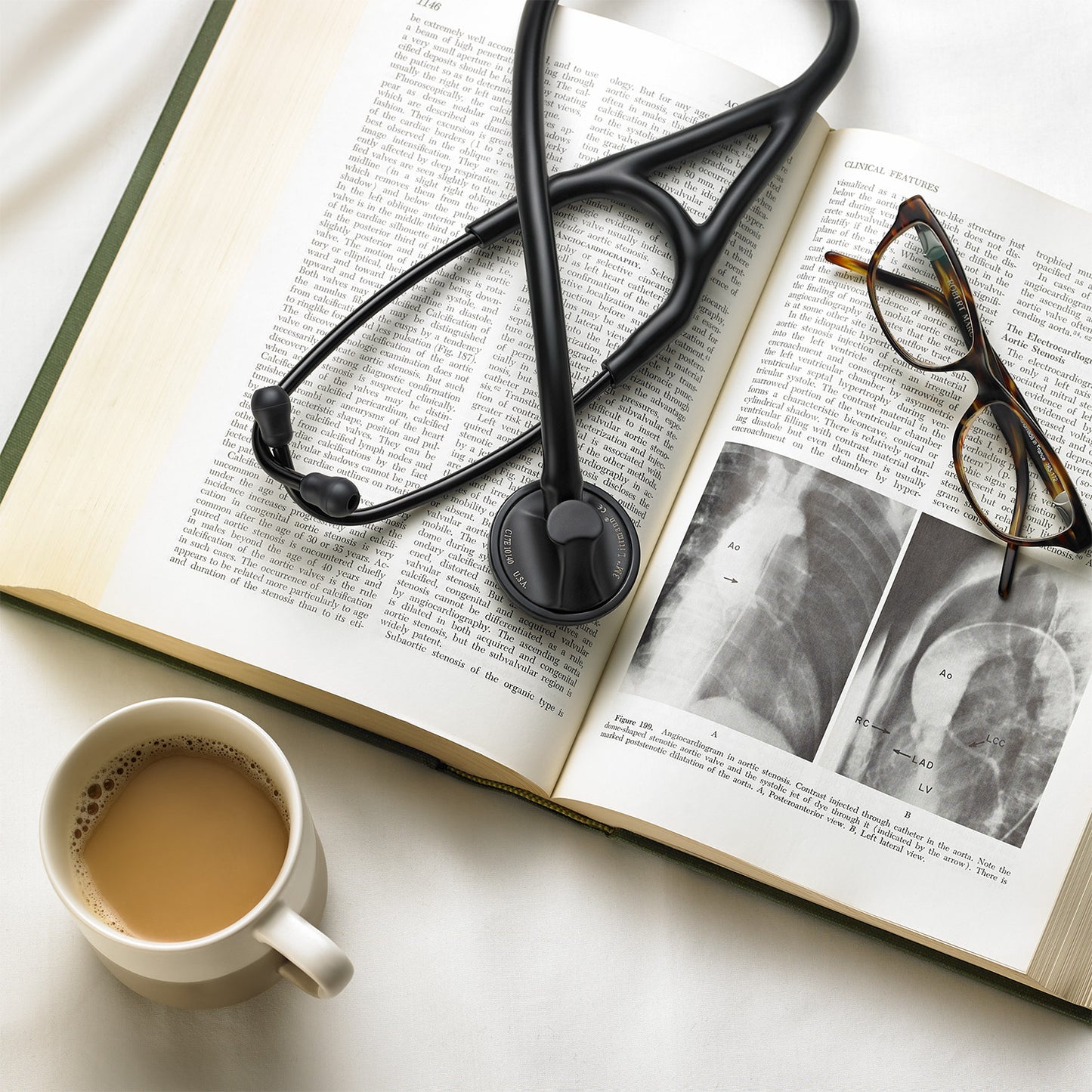 Littmann Master Cardiology Stethoscope: All Black 2161 Stethoscopes 3M Littmann