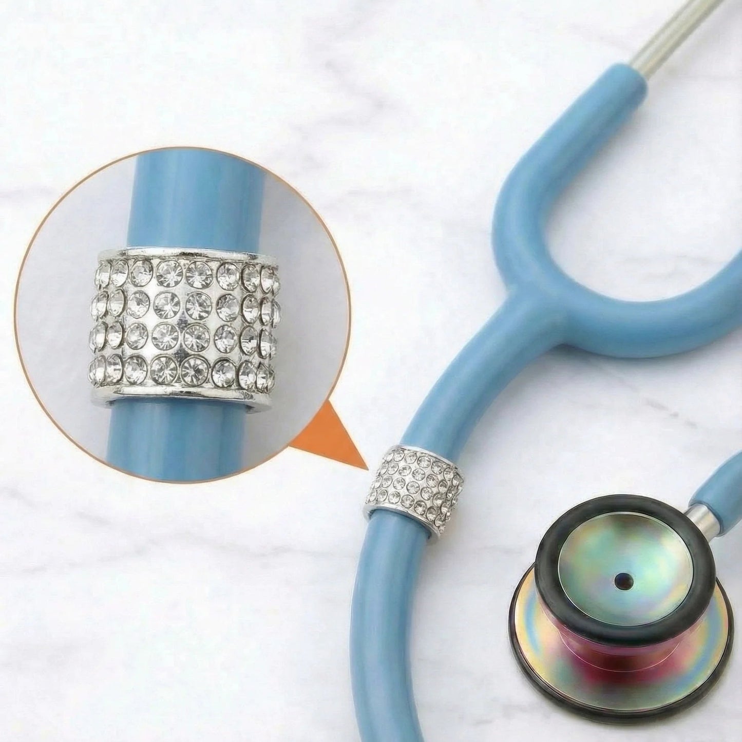 CharMED Crystal Stethoscope Charms Ice Migration_Accessories CharMED