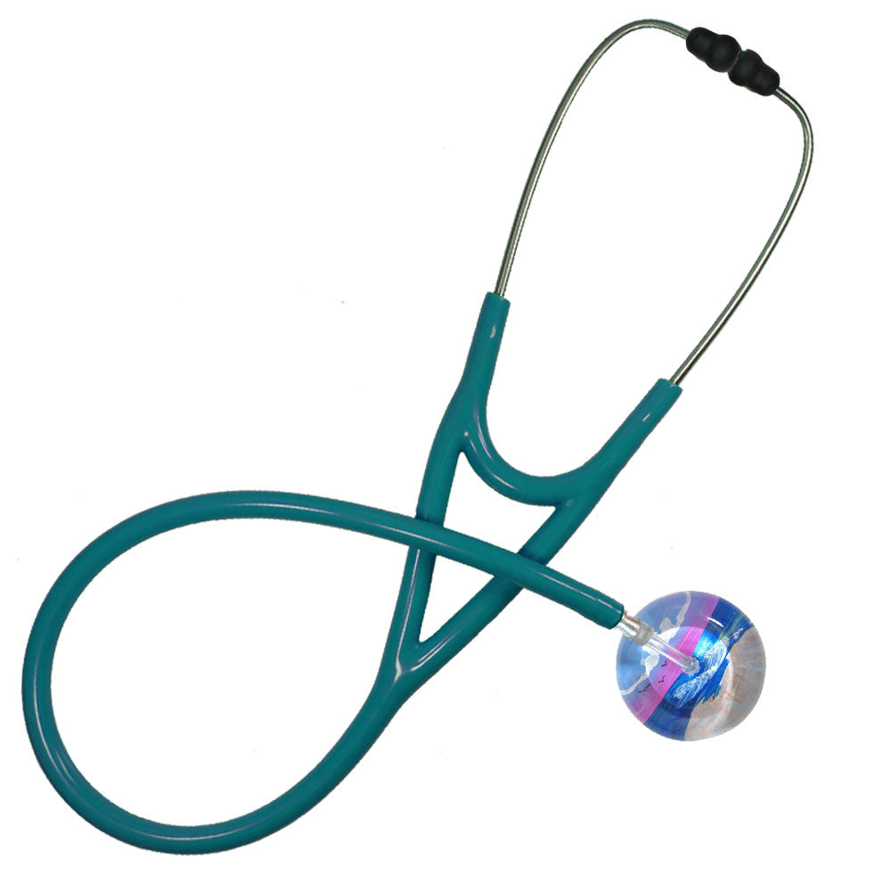 Ultrascope Adult Single Stethoscope - Beach Stethoscopes Ultrascope Teal  