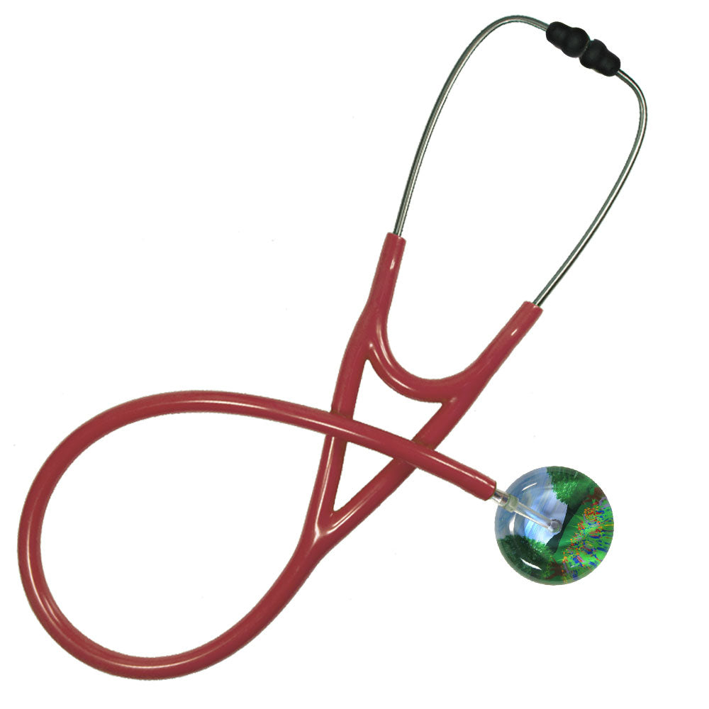 Ultrascope Adult Single Stethoscope - Meadow Stethoscopes Ultrascope Burgundy  