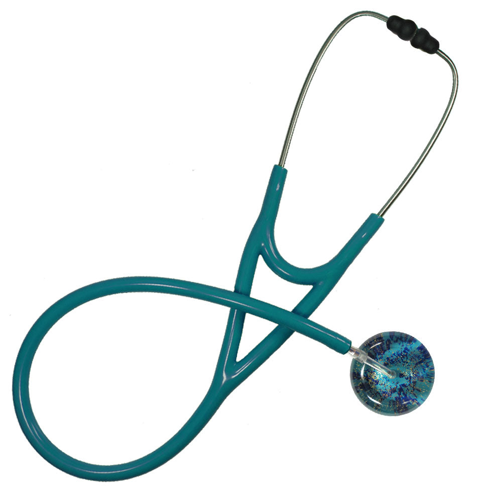 Ultrascope Adult Single Stethoscope - Sapphire Galaxy Stethoscopes Ultrascope   