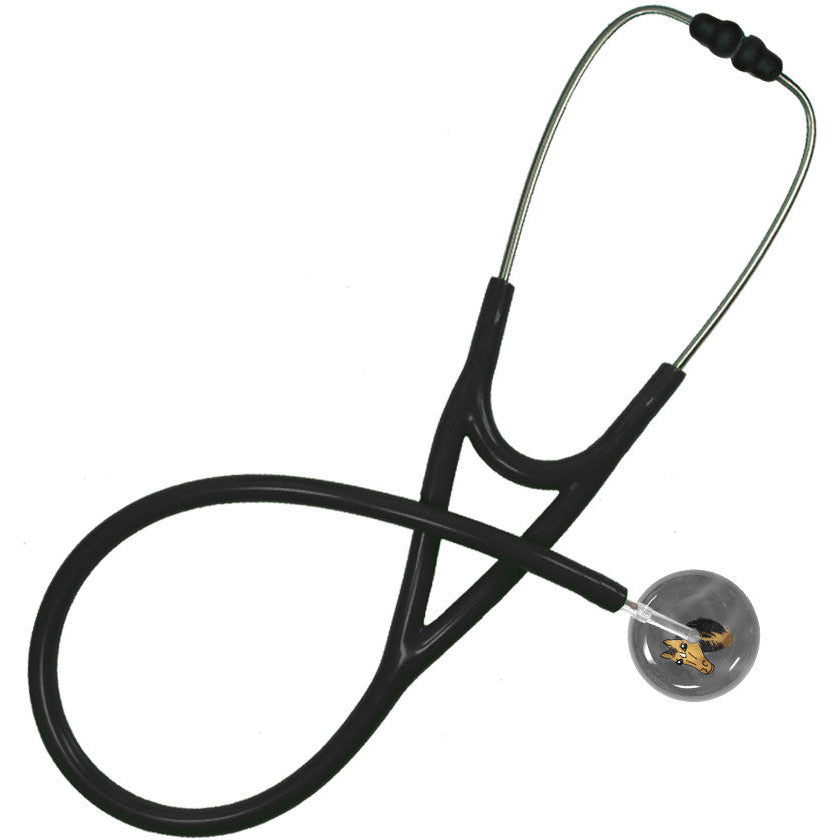 Ultrascope Adult Single Stethoscope - Horse Stethoscopes Ultrascope Black