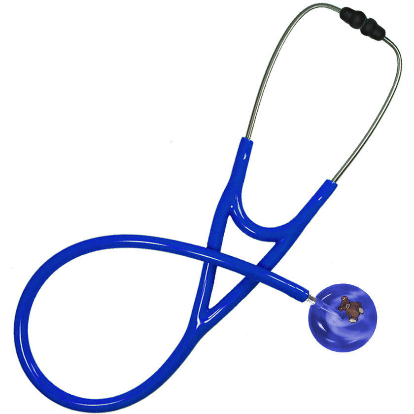 Ultrascope Adult Single Stethoscope - Teddy Bear Stethoscopes Ultrascope Royal  