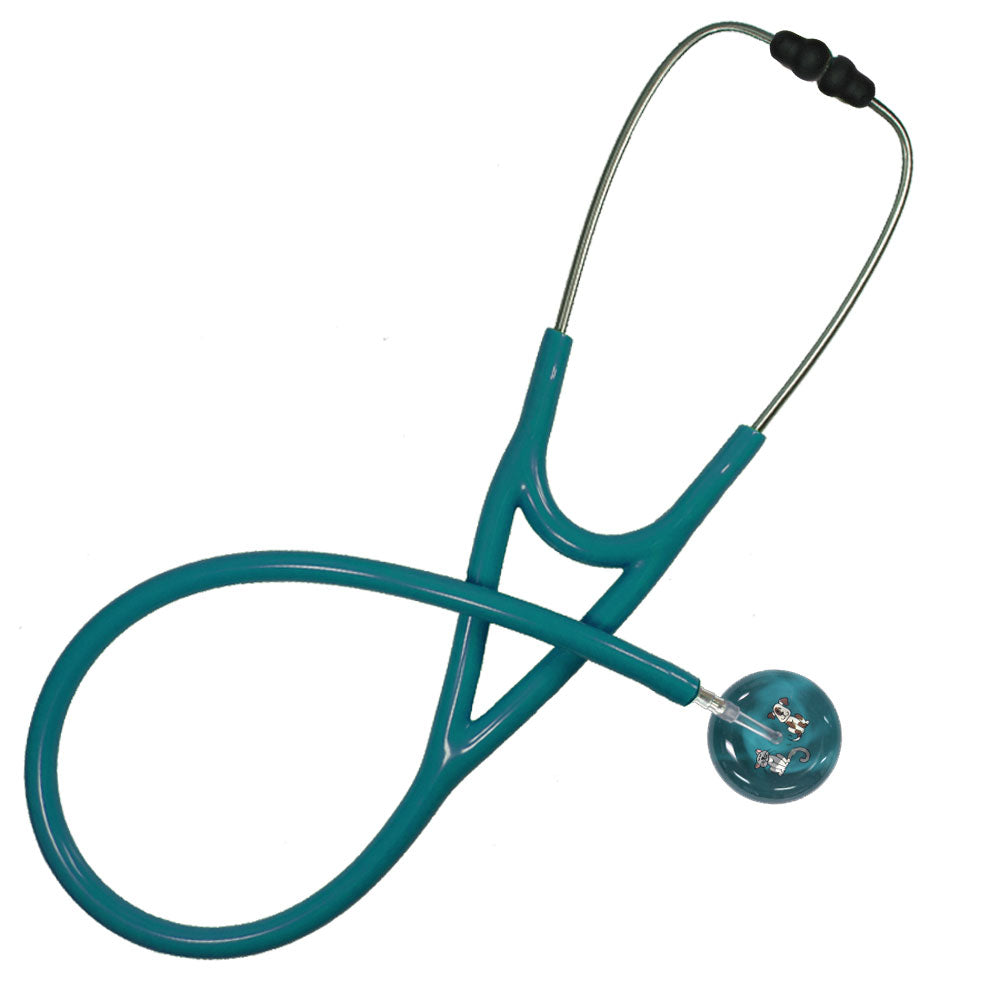 Ultrascope Pediatric Single Stethoscope - Cat & Dog Stethoscopes Ultrascope Teal  