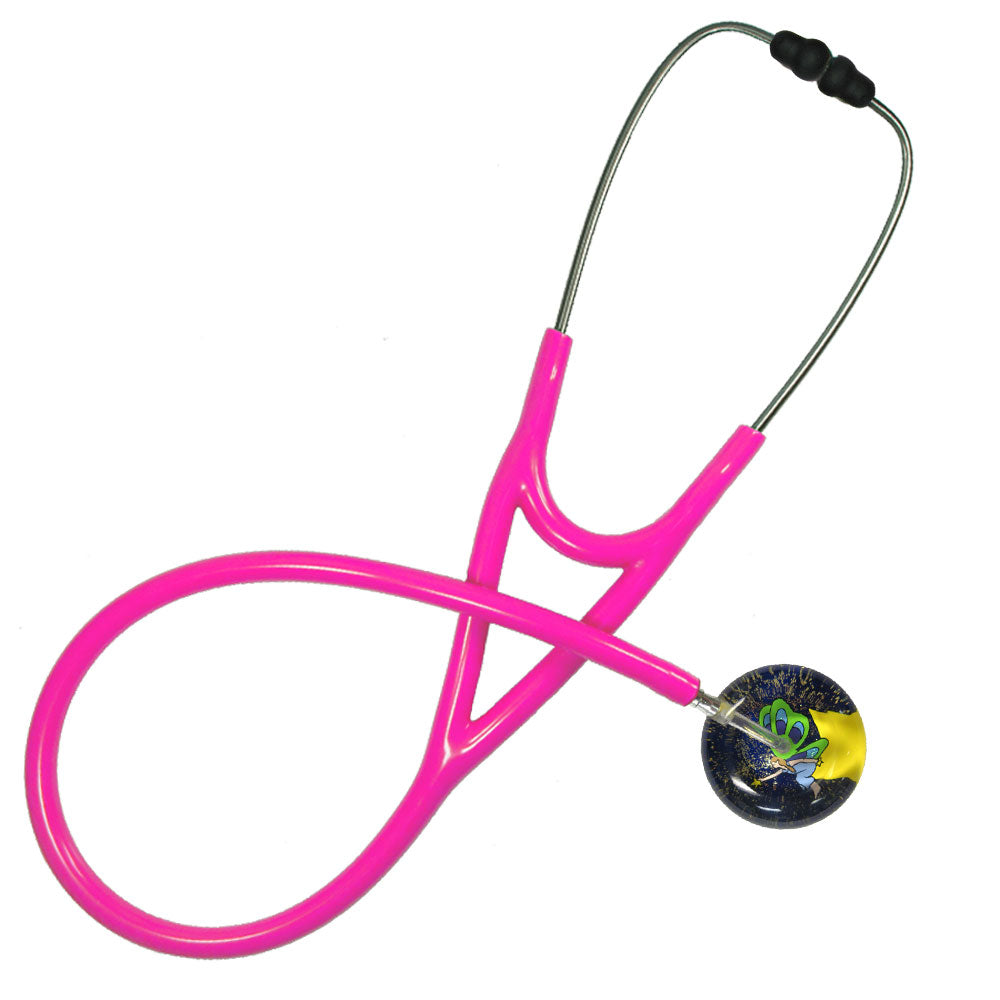 Ultrascope Pediatric Single Stethoscope - Fairy Stethoscopes Ultrascope Hot Pink  