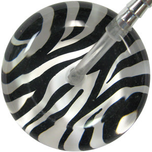 Ultrascope Adult Single Stethoscope - Zebra Print Stethoscopes Ultrascope   