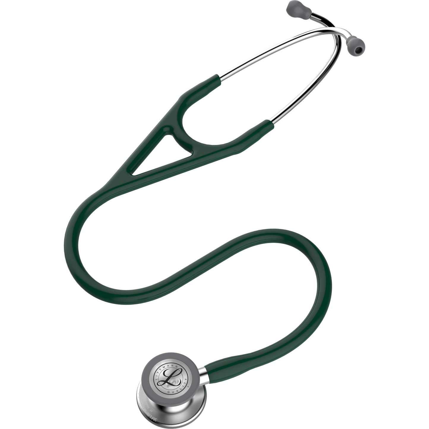 Littmann Cardiology IV Stethoscope: Hunter Green 6155 Stethoscopes 3M Littmann   