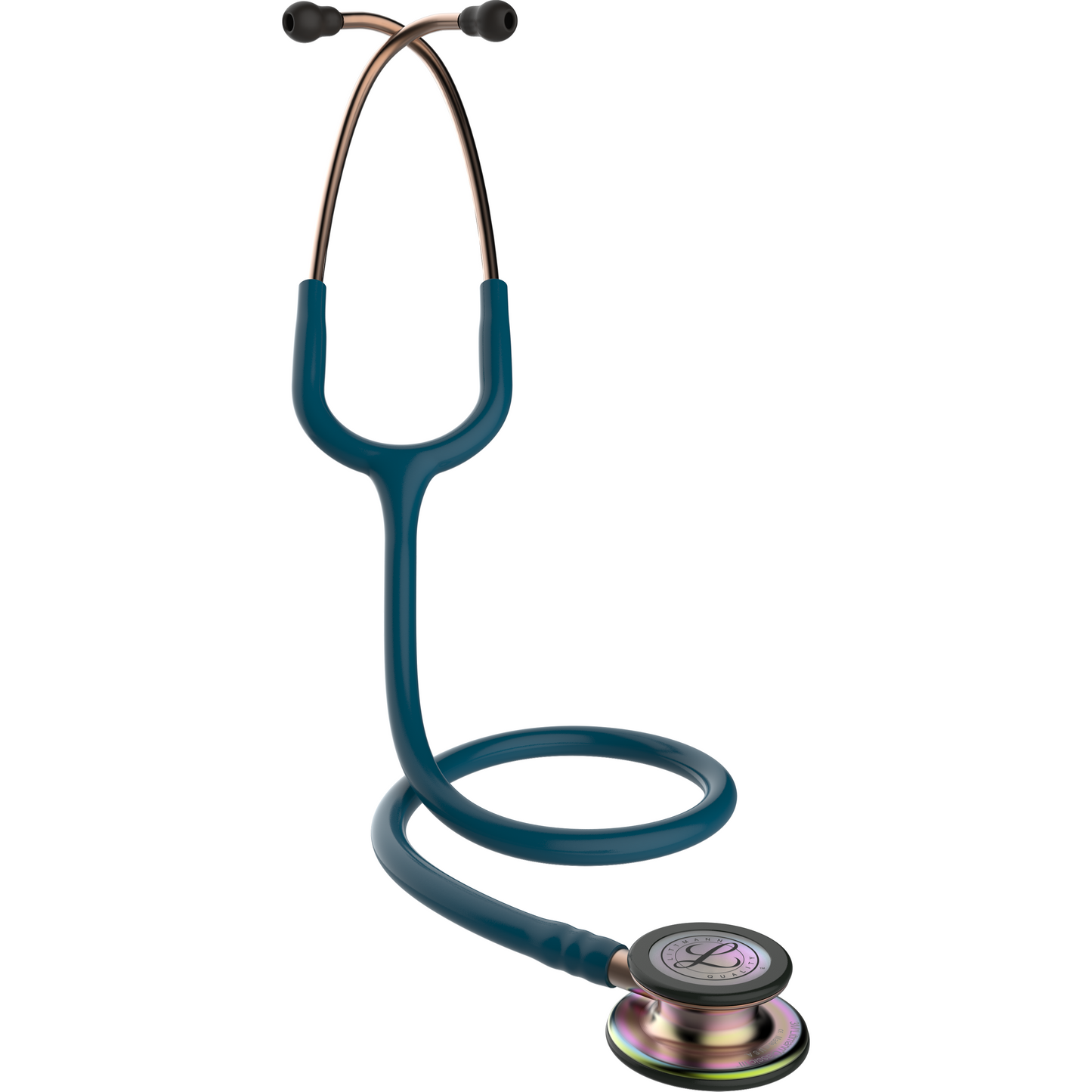 Littmann Classic III Monitoring Stethoscope: Caribbean Blue Rainbow 5807 Stethoscopes 3M Littmann   