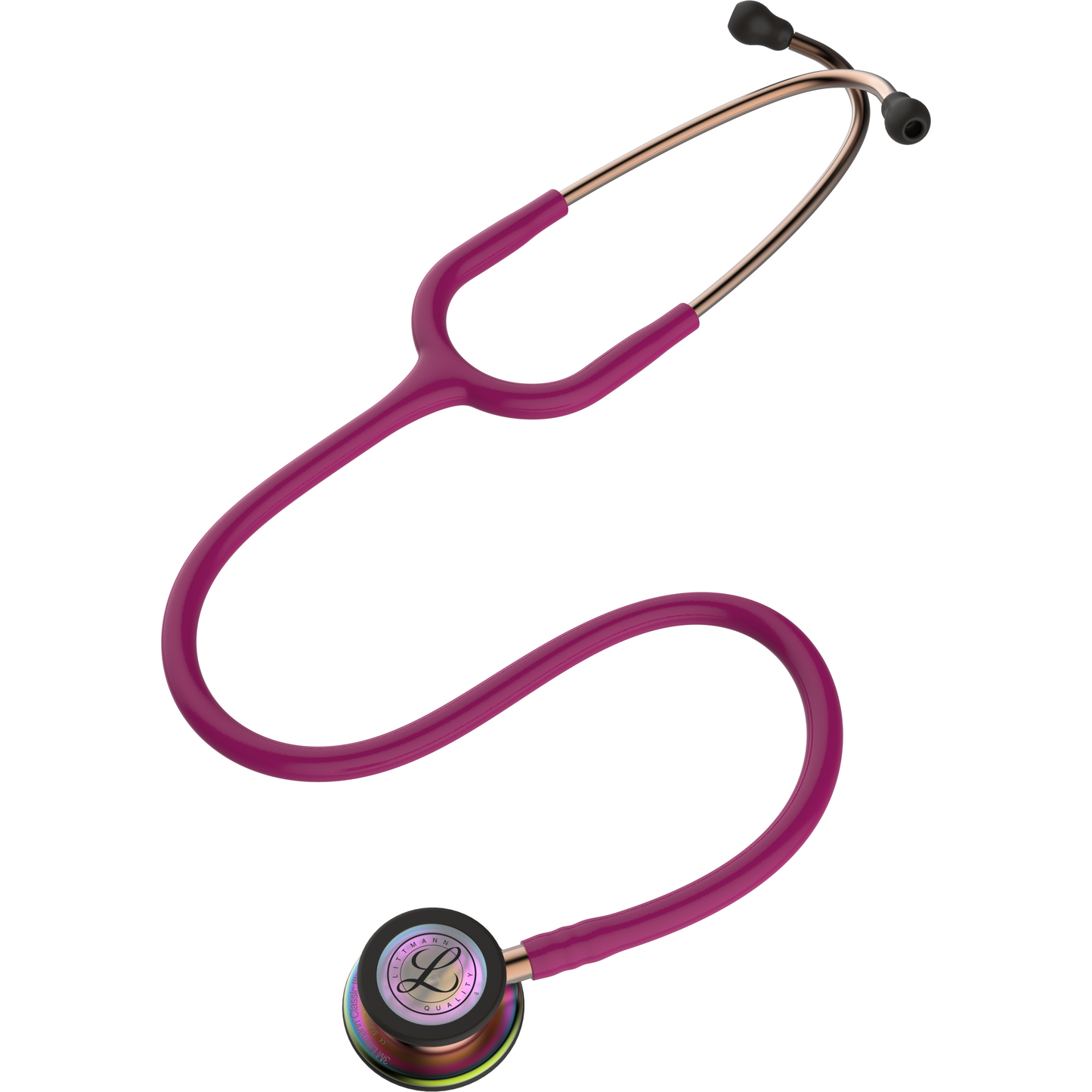 Littmann Classic III Monitoring Stethoscope: Raspberry Rainbow 5806 Stethoscopes 3M Littmann   