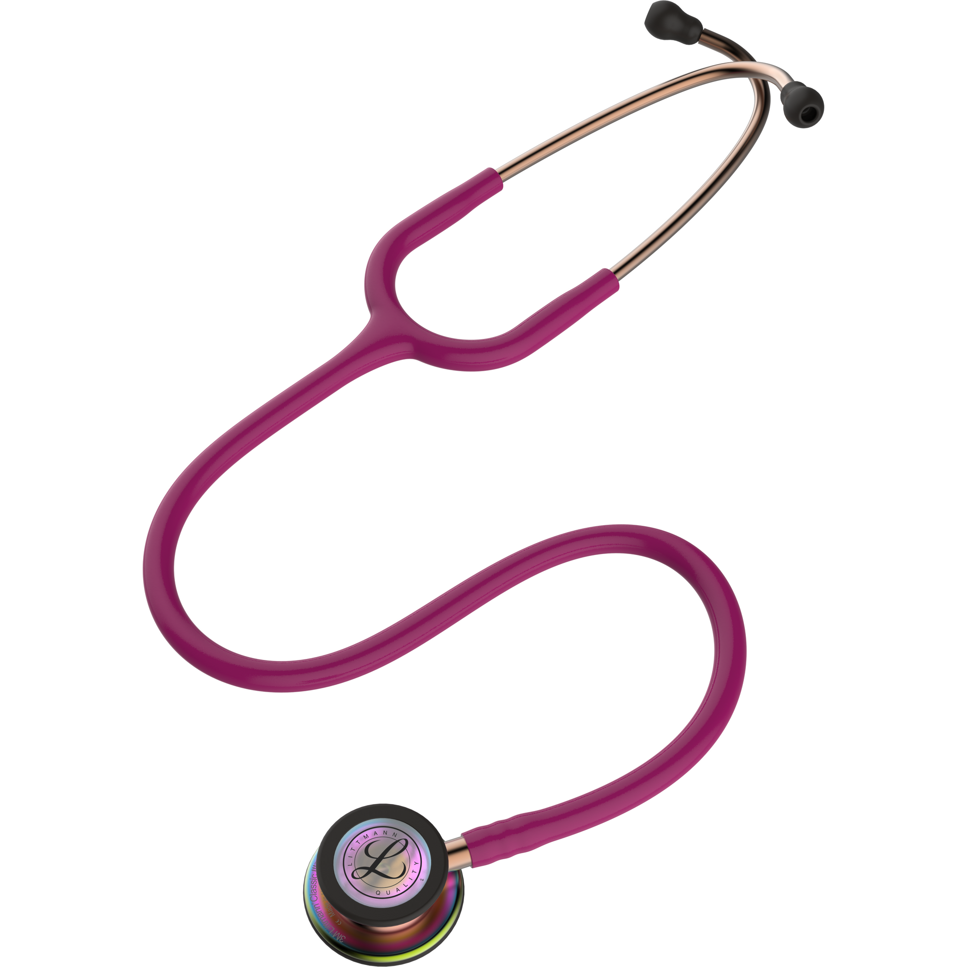 Littmann Classic III Monitoring Stethoscope: Raspberry Rainbow 5806 Stethoscopes 3M Littmann