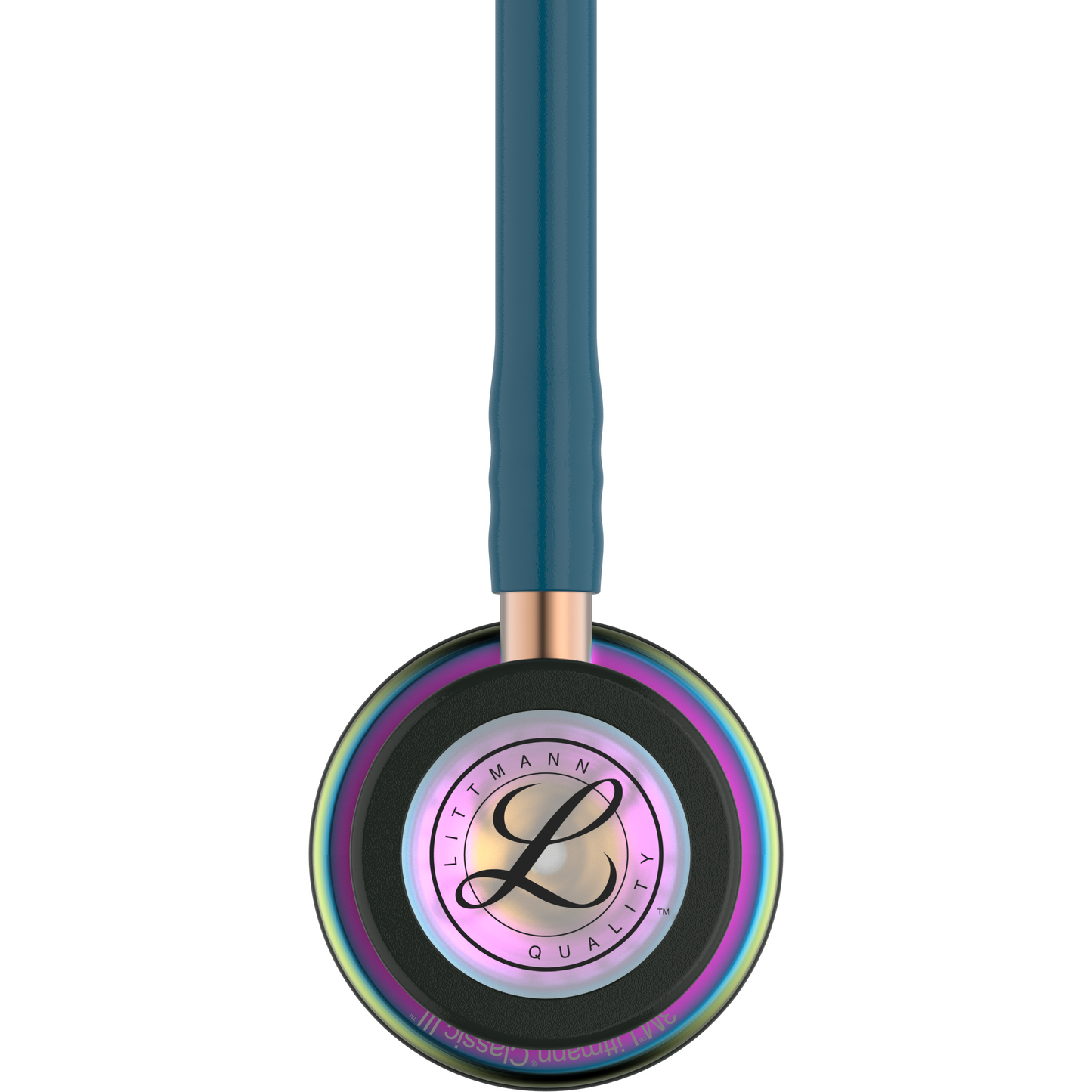 Littmann Classic III Monitoring Stethoscope: Caribbean Blue Rainbow 5807 Stethoscopes 3M Littmann