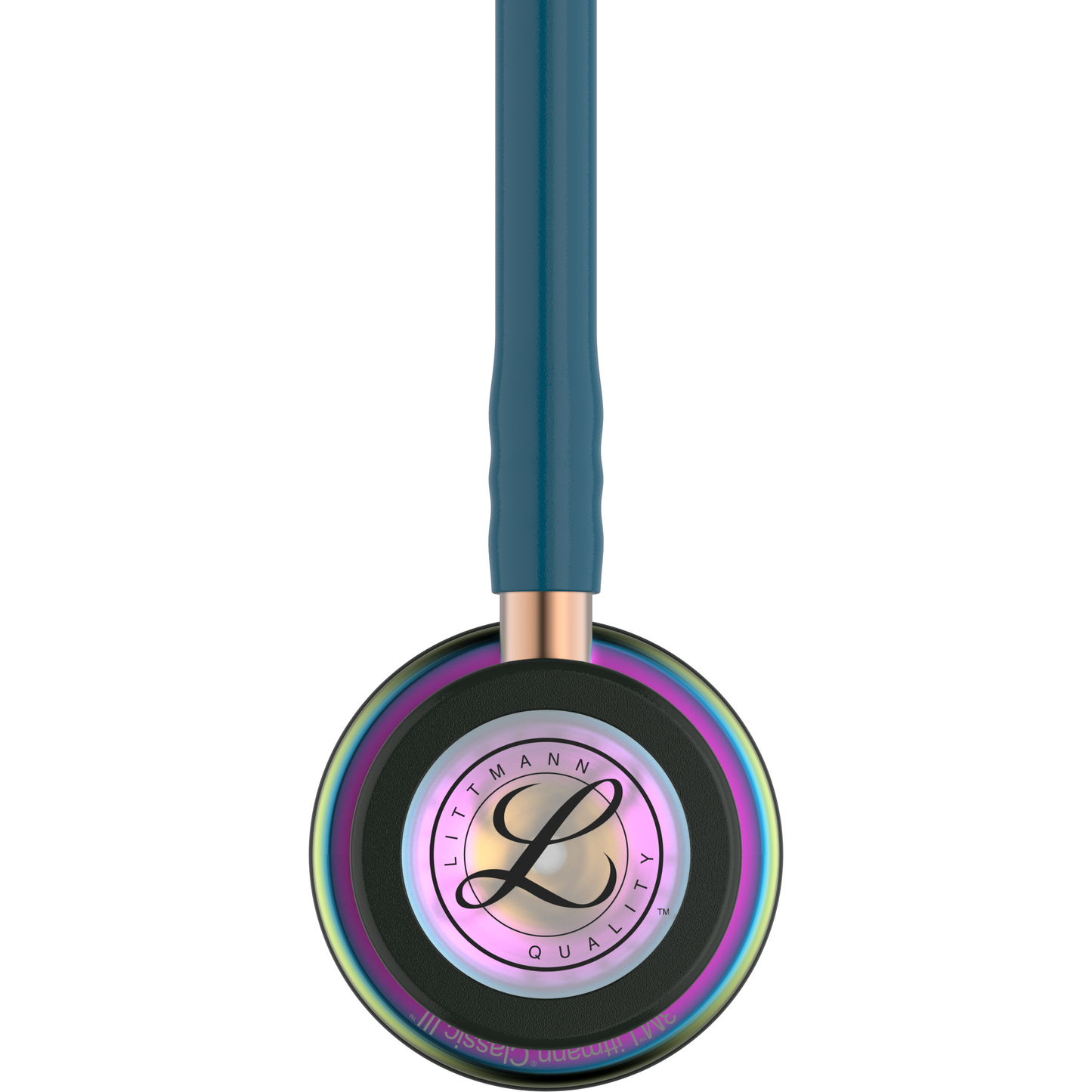 Littmann Classic III Monitoring Stethoscope: Caribbean Blue Rainbow 5807 Stethoscopes 3M Littmann   