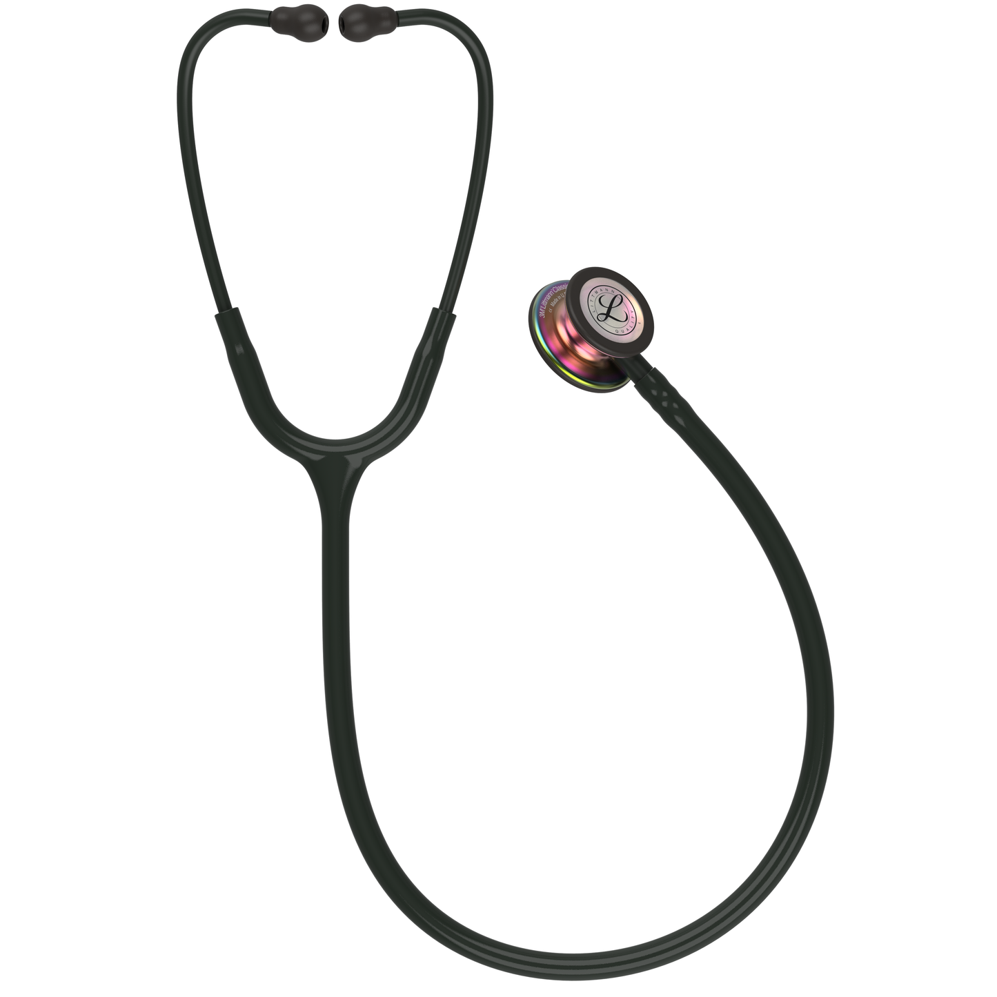 Littmann Classic III Monitoring Stethoscope: Rainbow and Black 5870 Stethoscopes 3M Littmann