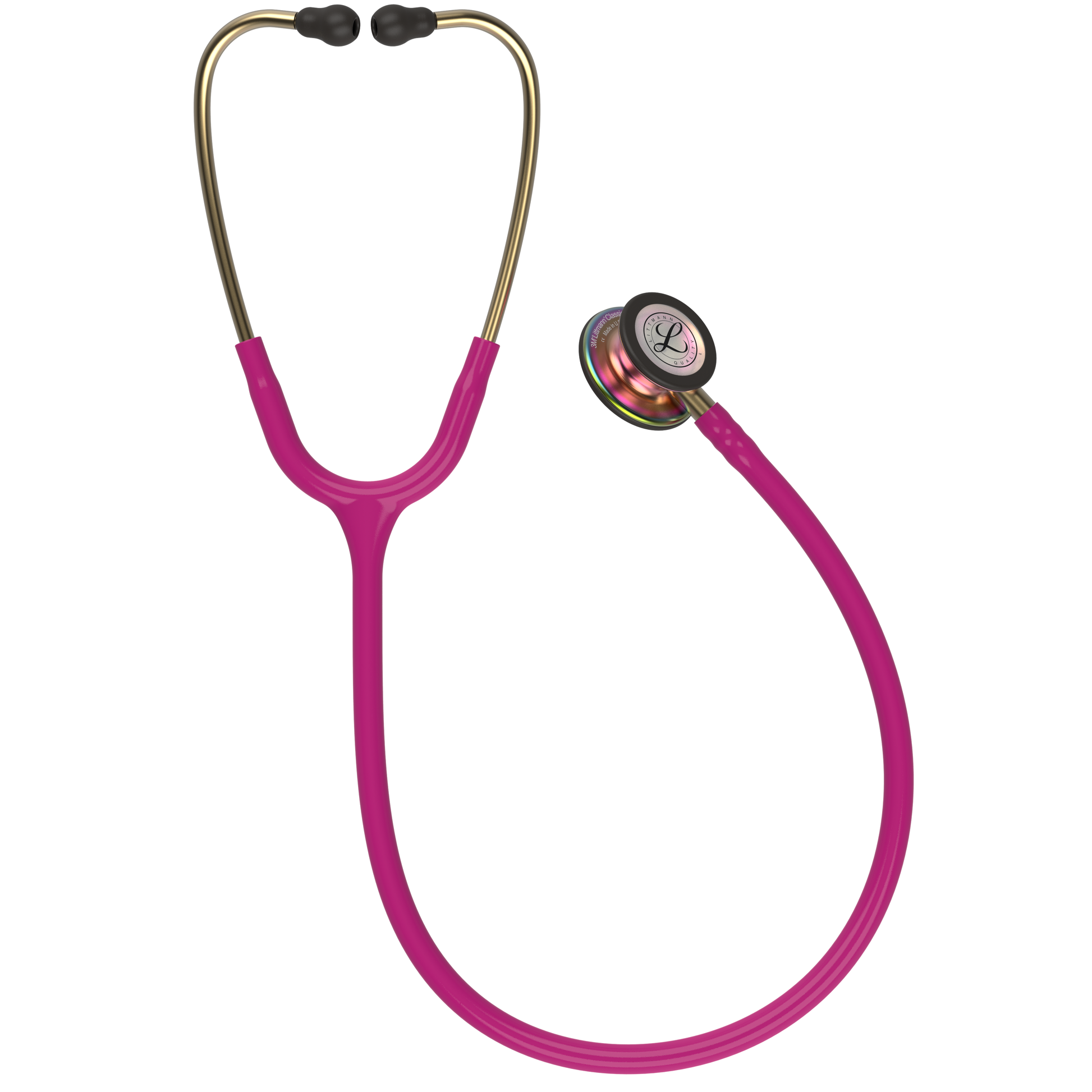 Littmann Classic III Monitoring Stethoscope: Raspberry Rainbow 5806 Stethoscopes 3M Littmann