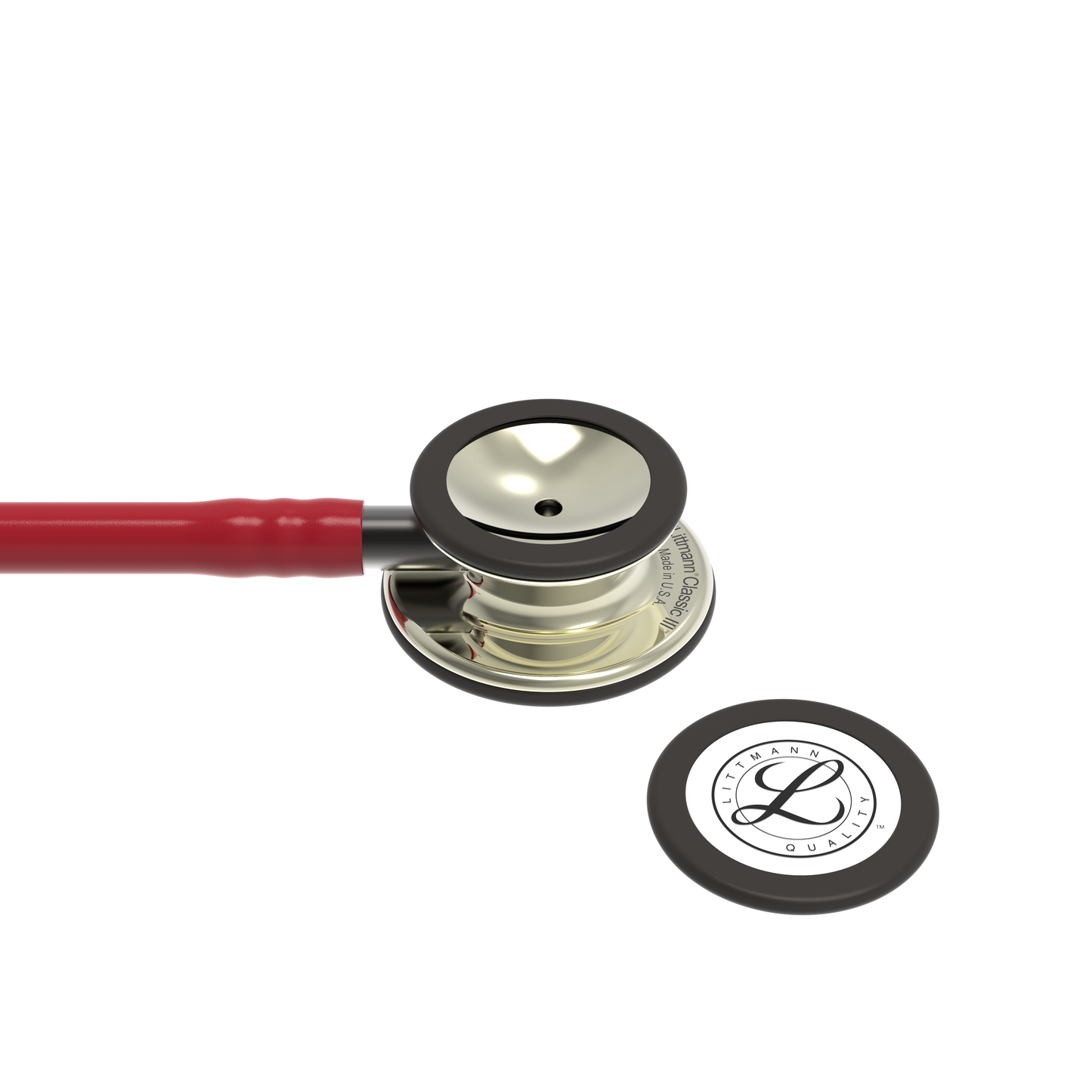 Littmann Classic III Monitoring Stethoscope: Champagne & Burgundy 5864 Stethoscopes 3M Littmann   