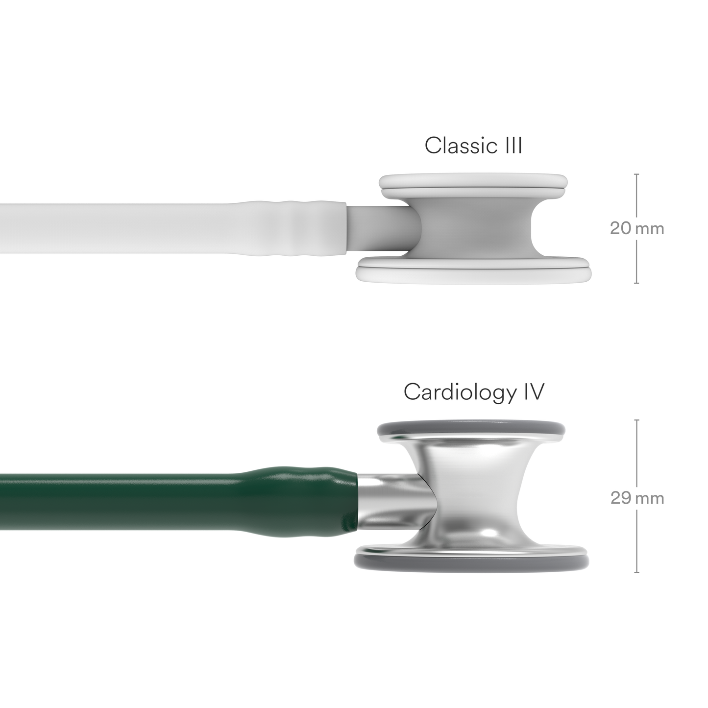 Littmann Cardiology IV Stethoscope: Hunter Green 6155 Stethoscopes 3M Littmann