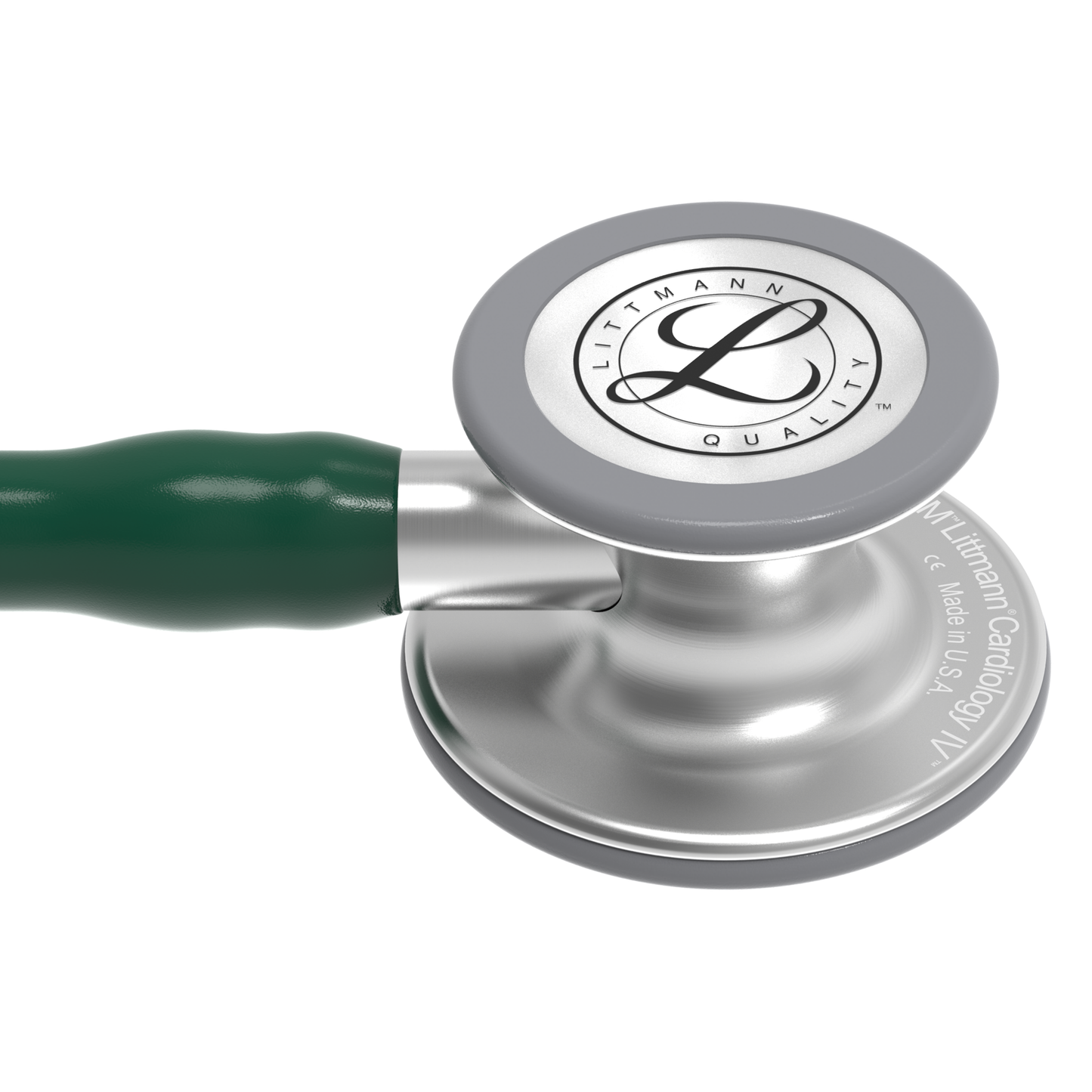 Littmann Cardiology IV Stethoscope: Hunter Green 6155 Stethoscopes 3M Littmann   