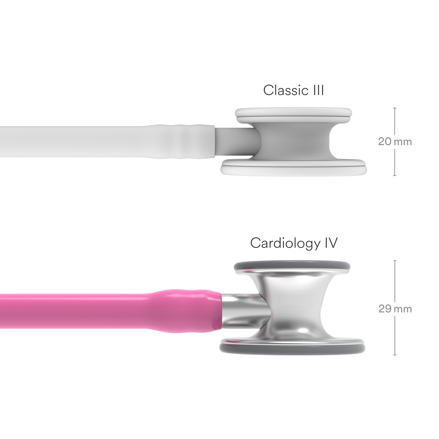 Littmann Cardiology IV Diagnostic Stethoscope: Rose Pink 6159 Stethoscopes 3M Littmann
