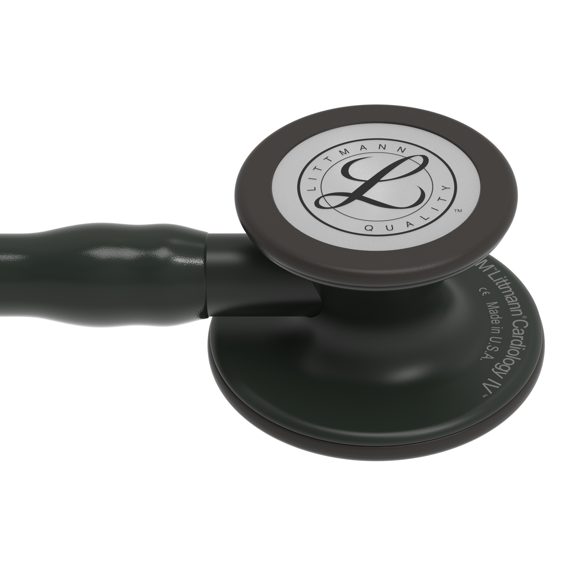 Littmann Cardiology IV Diagnostic Stethoscope: All Black 6163 Stethoscopes 3M Littmann   